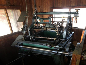 Clock tower walk-through during renovation of the Perry County Courthouse.